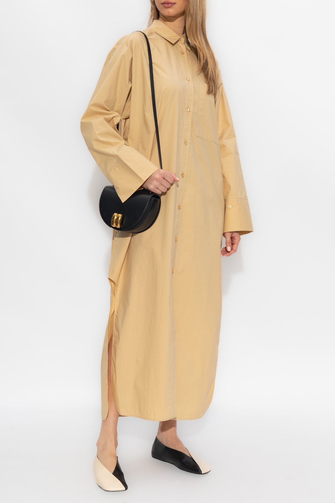 Beige 'Perros' shirt dress By Malene Birger - Vitkac AS